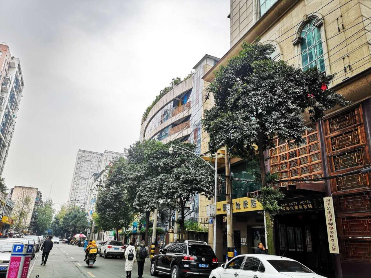 Sam Cozy Hotel Čcheng-tu Exteriér fotografie